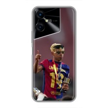Чехол с футболистом Ламин Ямаль Tecno POVA Neo 3