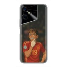 Чехол с футболистом Ламин Ямаль Tecno POVA Neo 3 (Ямаль аниме)