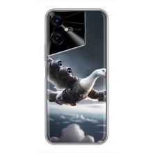 Чехол с мемом Тралалело тралала на Tecno POVA Neo 3 (Бомбардини гусини)