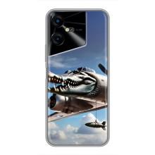 Чехол с мемом Тралалело тралала на Tecno POVA Neo 3 (Бомбардиро крокодило)