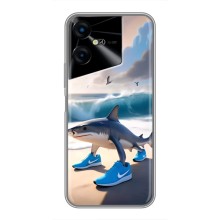 Чехол с мемом Тралалело тралала на Tecno POVA Neo 3