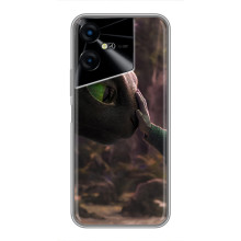 Чехол как приручить дракона на Tecno POVA Neo 3 – Сцена з драконом