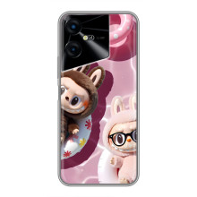 Чехол с Лабубу на Tecno POVA Neo 3 – Игрушка Лабубу