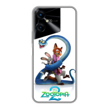 Чехол Зоотрополіс на Tecno POVA Neo 3