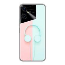Девчачий Чехол для Tecno POVA Neo 3 – Наушники