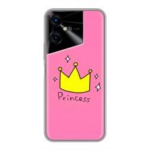 Девчачий Чехол для Tecno POVA Neo 3 – Princess