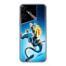 Чехол с принтом Фантастическая четверка для Tecno POVA Neo 3 – Фантастическая четверка