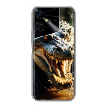 Чохол з картинкою 'Хижаки' для Tecno POVA Neo 3 (Крокодил)