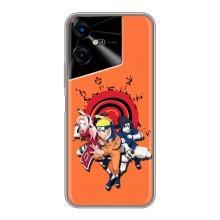 Naruto Anime Чехлы для Техно Пова Нео 3 (AlphaPrint)