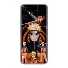 Naruto Anime Чехлы для Техно Пова Нео 3 (AlphaPrint)