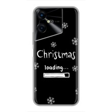 Рождественские, Праздничные Чехлы для Техно Пова Нео 3 – Christmas loading