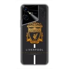 Силиконовые Чехлы принт Футбол на Tecno POVA Neo 3 – Liverpool