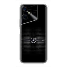 Силіконовий бампер з картинкою машини на Tecno POVA Neo 3 (Mercedes)