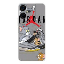 Силиконовый Чехол Nike Air Jordan на Текно Пова Нео 3 (Air Jordan)