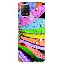 Чехлы (ART) Цветы на Tecno Pova (VPrint) (Семицветик)