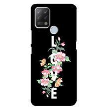 Чехлы для любимой на Техно Пова (VPrint) (Цветы LOVE)