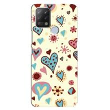 Чехлы для любимой на Техно Пова (VPrint) (Сердечки)