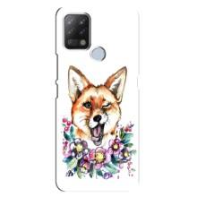 Чехлы с картинкой Лисички для Tecno Pova (VPrint) (Веселая лисичка)