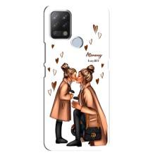 Чехол с печатью для Tecno Pova - (Мама с ребенком) (AlphaPrint) (Дочка и мама)
