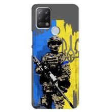 Чехлы с картинкой ЗСУ для Tecno Pova (AlphaPrint) (АРТ солдат)