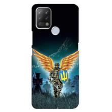 Чехлы с картинкой ЗСУ для Tecno Pova (AlphaPrint) (Солдат ЗСУ)