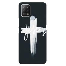 Чехол для Tecno Pova (AlphaPrint) - (Христианские) (Иисус)
