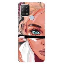 Чехол с печатью для Tecno Pova - (Мода) (AlphaPrint) (Макияж)