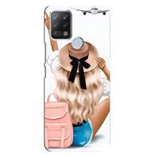 Чехол с печатью для Tecno Pova - (Мода) (AlphaPrint) (Путешествие)