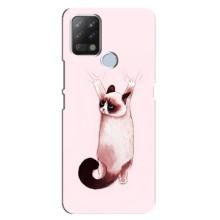 Чехол на Техно Пова с Котами (VPrint) (Котик падает)