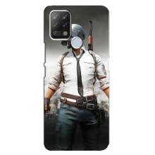 Чехол PUBG для Техно Пова (AlphaPrint) (Пабг мен)