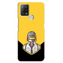 Чехол PUBG для Техно Пова (AlphaPrint) (Пабг в шлеме)