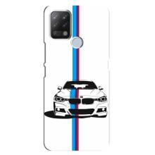 Чехол для Техно Пова - с принтом БМВ (AlphaPrint) (Машина БМВ)