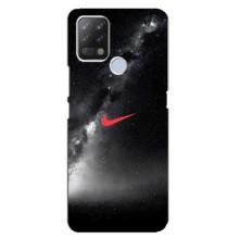 Чехол для Tecno Pova - с принтом Найк (AlphaPrint) (Найк красный)