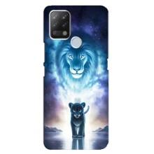 Чехол со Львом для Tecno Pova (VPrint) (Маленький лев)