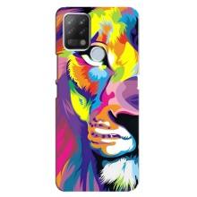 Чехол со Львом для Tecno Pova (VPrint) (Яркий Лев)