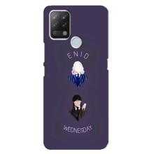 Чехлы Венсдей на Tecno Pova Уэнсдей (AlphaPrint) (Уэнздей и подруга)