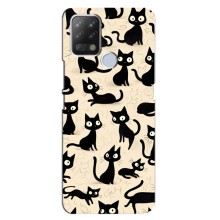 Чехол с рисунком кот на Tecno Pova