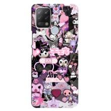 Чехол с кроликом Куроми на Tecno Pova – Коллаж Куроми