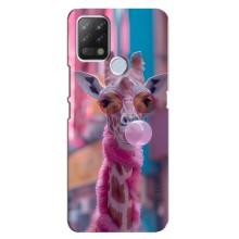 Чохол з принтом стильні тварини для ТЕКНО Пова – Стильна жирафа
