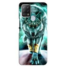 Защитные чехлы для Техно Пова (AlphaPrint) (ХИТ продаж) ВОЛК (Яркий волк)