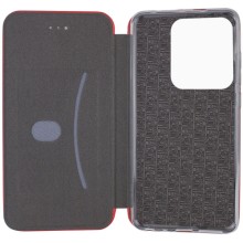 Кожаный чехол-книжка Classy для TECNO Spark 10 Pro – Красный