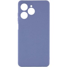 Силиконовый чехол Candy Full Camera для TECNO Spark 10 Pro – Голубой