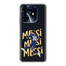 Чохли для TECNO Spark 10 Pro (Leo чемпіон) (AlphaPrint) (Messi ПСЖ)