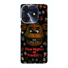 Чехлы Пять ночей с Фредди для Техно Спарк 10 про (Freddy)