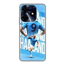 Чехлы с футболистом Ерлинг Холанд для TECNO Spark 10 Pro (AlphaPrint) (Erling Haaland)