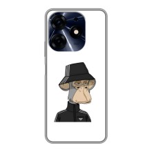 Чехлы с Обезьянами NFT для TECNO Spark 10 Pro (AlphaPrint) (обезьяна NFT Adidas)