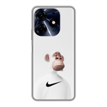 Чехлы с Обезьянами NFT для TECNO Spark 10 Pro (AlphaPrint) (обезьяна NFT Nike)