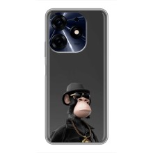 Чехлы с Обезьянами NFT для TECNO Spark 10 Pro (AlphaPrint) (Обезьяна NFT)