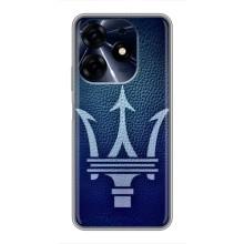 Чехлы с тематикой "Крутые машины" на TECNO Spark 10 Pro (Лого Maserati)