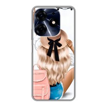 Чехол с печатью для TECNO Spark 10 Pro - (Мода) (AlphaPrint) (Путешествие)